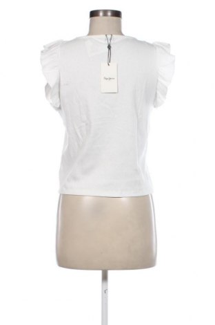 Γυναικείο αμάνικο μπλουζάκι Pepe Jeans, Μέγεθος XL, Χρώμα Λευκό, Τιμή 19,18 €