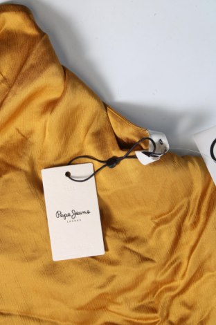 Γυναικείο αμάνικο μπλουζάκι Pepe Jeans, Μέγεθος S, Χρώμα Κίτρινο, Τιμή 18,22 €
