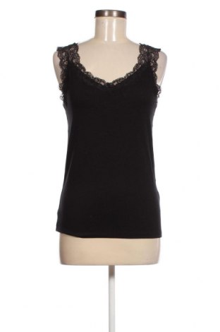 Γυναικείο αμάνικο μπλουζάκι Pieces, Μέγεθος XL, Χρώμα Μαύρο, Τιμή 7,19 €