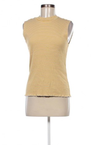 Γυναικείο αμάνικο μπλουζάκι Pieces, Μέγεθος M, Χρώμα Κίτρινο, Τιμή 3,90 €