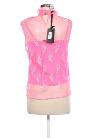 Damska koszulka na ramiączkach Pinko, Rozmiar XS, Kolor Różowy, Cena 186,18 zł