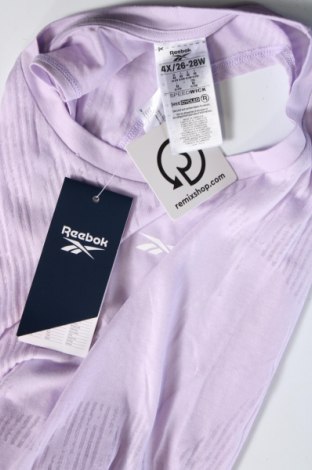 Γυναικείο αμάνικο μπλουζάκι Reebok, Μέγεθος 4XL, Χρώμα Βιολετί, Τιμή 17,86 €
