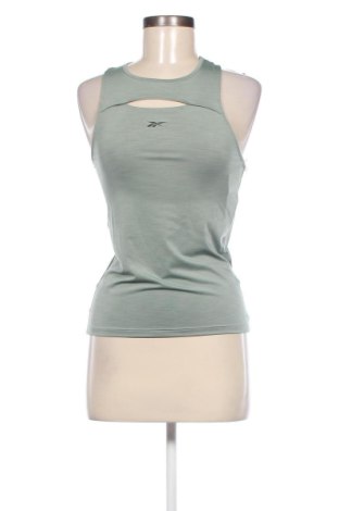 Γυναικείο αμάνικο μπλουζάκι Reebok, Μέγεθος XXS, Χρώμα Πράσινο, Τιμή 39,69 €