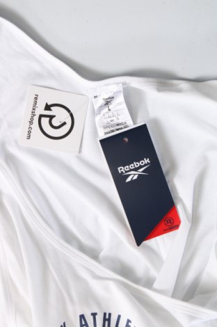 Γυναικείο αμάνικο μπλουζάκι Reebok, Μέγεθος L, Χρώμα Λευκό, Τιμή 17,86 €