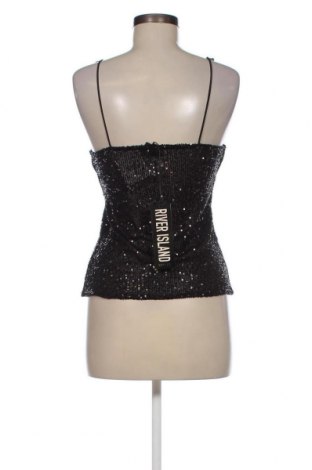 Damentop River Island, Größe XXS, Farbe Schwarz, Preis € 5,99