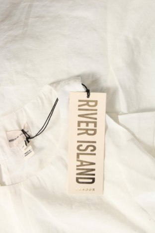 Γυναικείο αμάνικο μπλουζάκι River Island, Μέγεθος XS, Χρώμα Λευκό, Τιμή 7,19 €