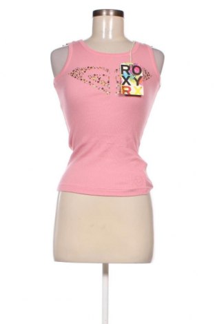 Damska koszulka na ramiączkach Roxy, Rozmiar S, Kolor Różowy, Cena 71,26 zł