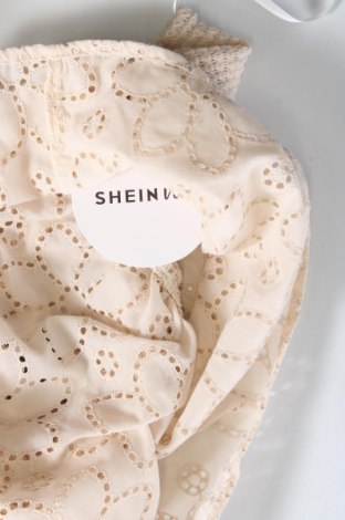 Γυναικείο αμάνικο μπλουζάκι SHEIN, Μέγεθος XS, Χρώμα  Μπέζ, Τιμή 6,12 €