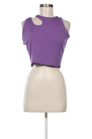 Γυναικείο αμάνικο μπλουζάκι SHEIN, Μέγεθος XL, Χρώμα Βιολετί, Τιμή 4,42 €