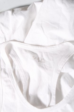 Damska koszulka na ramiączkach Savida, Rozmiar XL, Kolor Biały, Cena 24,27 zł