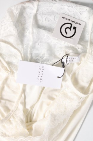 Γυναικείο αμάνικο μπλουζάκι Sisters Point, Μέγεθος L, Χρώμα Λευκό, Τιμή 6,39 €