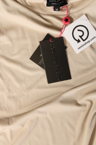 Γυναικείο αμάνικο μπλουζάκι South Beach, Μέγεθος L, Χρώμα  Μπέζ, Τιμή 6,39 €