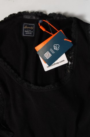 Дамски потник Superdry, Размер S, Цвят Черен, Цена 20,40 лв.