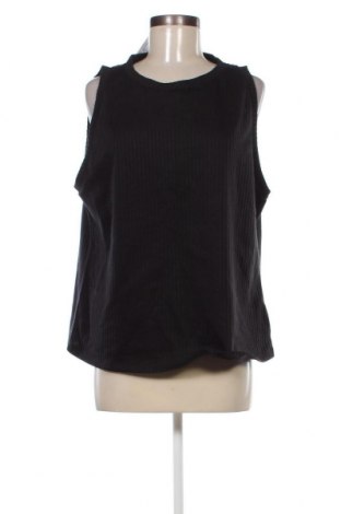 Γυναικείο αμάνικο μπλουζάκι Takko Fashion, Μέγεθος XXL, Χρώμα Μαύρο, Τιμή 4,42 €