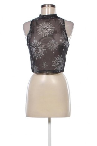 Γυναικείο αμάνικο μπλουζάκι Tally Weijl, Μέγεθος M, Χρώμα Μαύρο, Τιμή 5,73 €