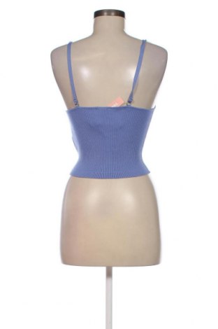 Γυναικείο αμάνικο μπλουζάκι Tally Weijl, Μέγεθος L, Χρώμα Μπλέ, Τιμή 7,03 €