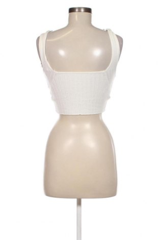 Γυναικείο αμάνικο μπλουζάκι Tally Weijl, Μέγεθος XS, Χρώμα Λευκό, Τιμή 3,62 €