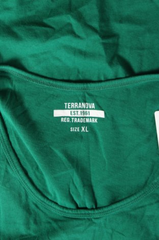 Damska koszulka na ramiączkach Terranova, Rozmiar XL, Kolor Zielony, Cena 17,93 zł