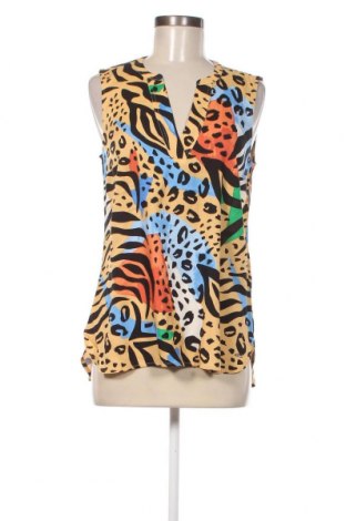 Γυναικείο αμάνικο μπλουζάκι Tom Tailor, Μέγεθος S, Χρώμα Πολύχρωμο, Τιμή 7,19 €