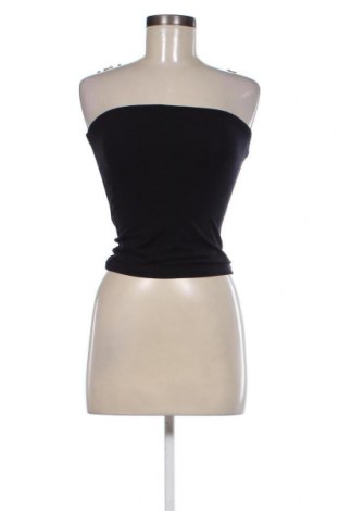 Γυναικείο αμάνικο μπλουζάκι Tom Tailor, Μέγεθος XS, Χρώμα Μαύρο, Τιμή 7,19 €