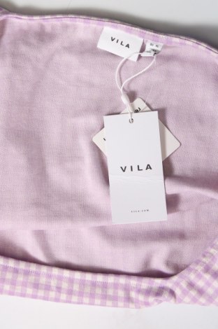 Damska koszulka na ramiączkach VILA, Rozmiar XL, Kolor Fioletowy, Cena 27,27 zł
