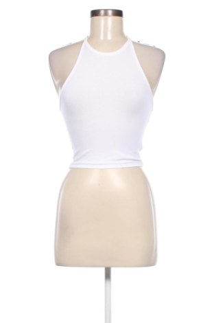 Γυναικείο αμάνικο μπλουζάκι Weekday, Μέγεθος XS, Χρώμα Λευκό, Τιμή 12,37 €