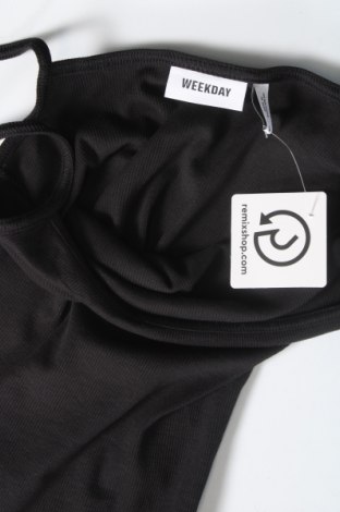 Γυναικείο αμάνικο μπλουζάκι Weekday, Μέγεθος S, Χρώμα Μαύρο, Τιμή 4,95 €