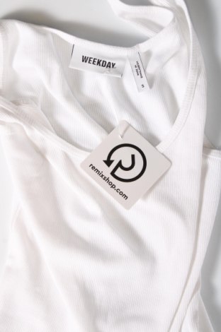 Tricou de damă Weekday, Mărime S, Culoare Alb, Preț 31,58 Lei