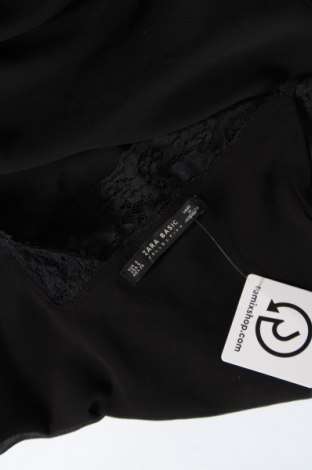 Tricou de damă Zara, Mărime S, Culoare Negru, Preț 29,92 Lei