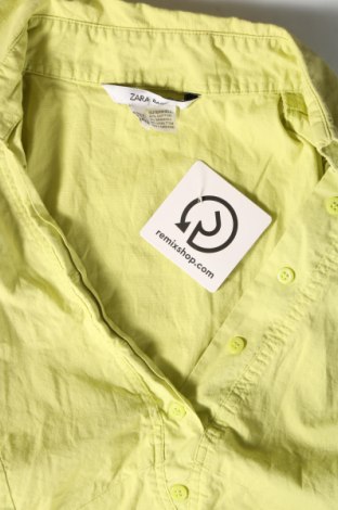 Tricou de damă Zara, Mărime L, Culoare Verde, Preț 40,71 Lei