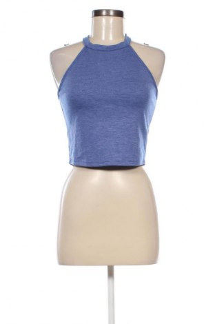 Γυναικείο αμάνικο μπλουζάκι Zara Trafaluc, Μέγεθος M, Χρώμα Μπλέ, Τιμή 3,68 €