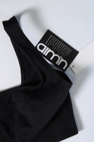 Γυναικείο αμάνικο μπλουζάκι aim'n, Μέγεθος S, Χρώμα Μαύρο, Τιμή 5,59 €