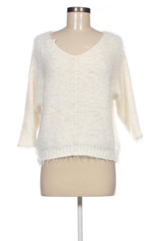 Дамски пуловер, Размер M, Цвят Бял, Цена 16,62 лв.