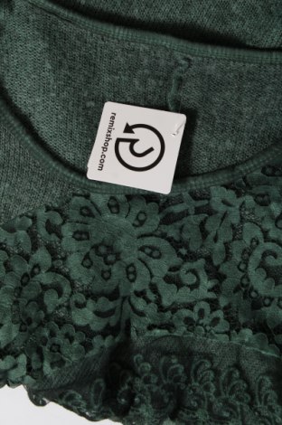 Дамски пуловер, Размер L, Цвят Зелен, Цена 14,21 лв.