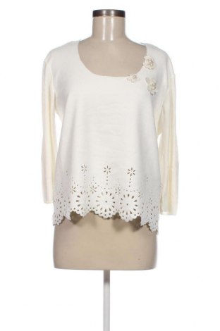 Γυναικείο πουλόβερ, Μέγεθος L, Χρώμα Λευκό, Τιμή 9,87 €