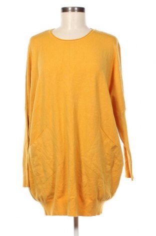Γυναικείο πουλόβερ, Μέγεθος XL, Χρώμα Κίτρινο, Τιμή 6,93 €