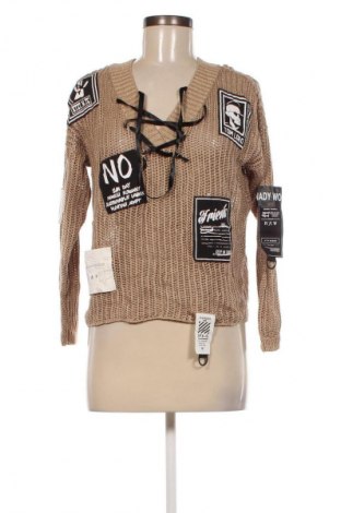 Γυναικείο πουλόβερ, Μέγεθος S, Χρώμα  Μπέζ, Τιμή 11,38 €