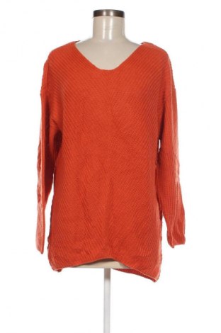 Дамски пуловер, Размер XL, Цвят Оранжев, Цена 17,98 лв.