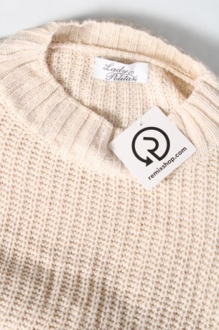 Дамски пуловер, Размер L, Цвят Бежов, Цена 15,95 лв.