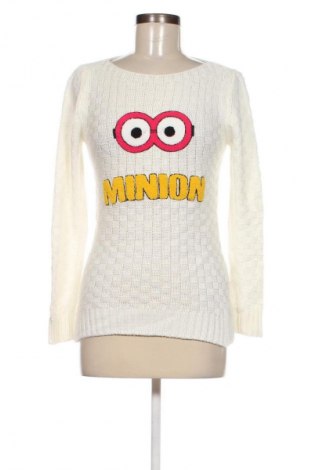 Дамски пуловер, Размер M, Цвят Бял, Цена 15,95 лв.