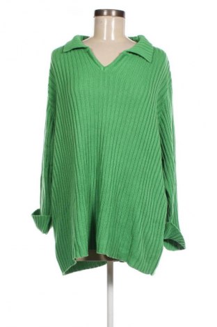 Дамски пуловер, Размер XXL, Цвят Зелен, Цена 20,30 лв.