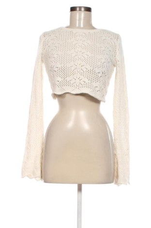 Γυναικείο πουλόβερ ABOUT YOU X MILLANE, Μέγεθος S, Χρώμα Λευκό, Τιμή 39,69 €