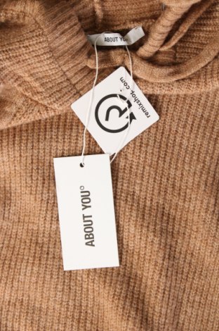 Дамски пуловер About You, Размер M, Цвят Кафяв, Цена 37,20 лв.