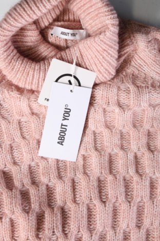 Дамски пуловер About You, Размер M, Цвят Розов, Цена 18,90 лв.