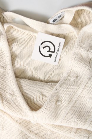 Γυναικείο πουλόβερ About You, Μέγεθος S, Χρώμα Εκρού, Τιμή 19,18 €