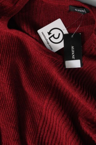 Дамски пуловер Alfani, Размер XXL, Цвят Червен, Цена 55,80 лв.