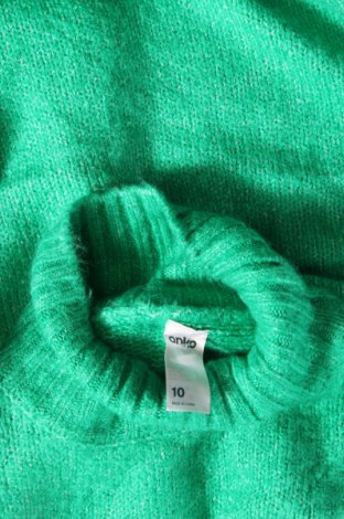 Γυναικείο πουλόβερ Anko, Μέγεθος L, Χρώμα Πράσινο, Τιμή 7,29 €