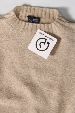 Γυναικείο πουλόβερ Armani Jeans, Μέγεθος XS, Χρώμα  Μπέζ, Τιμή 96,37 €
