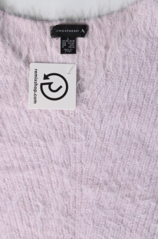 Γυναικείο πουλόβερ Atmosphere, Μέγεθος L, Χρώμα Βιολετί, Τιμή 9,33 €