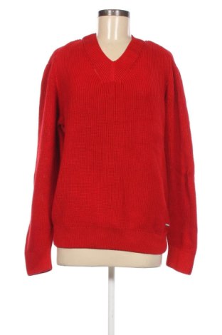 Дамски пуловер BOSS, Размер L, Цвят Червен, Цена 164,00 лв.